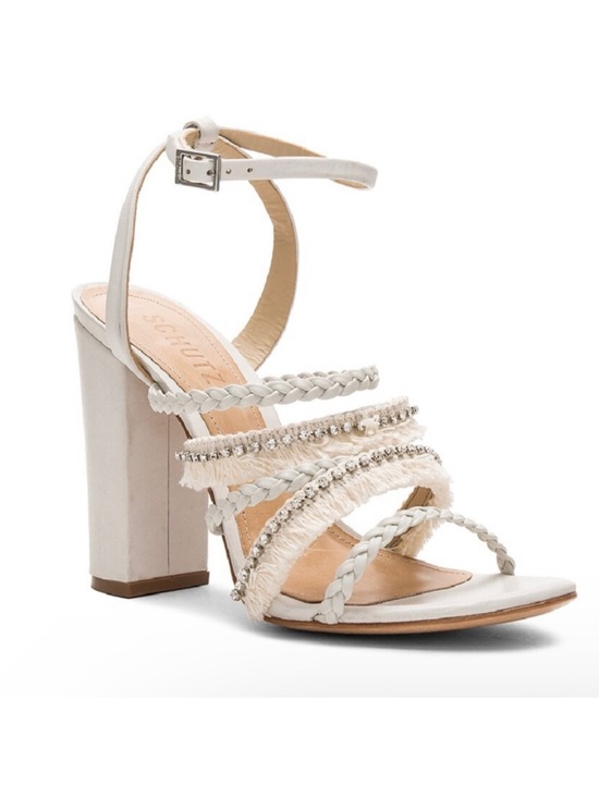 SCHUTZ Shoes - NEW SCHUTZ REVOLVE IVORY SANDALS